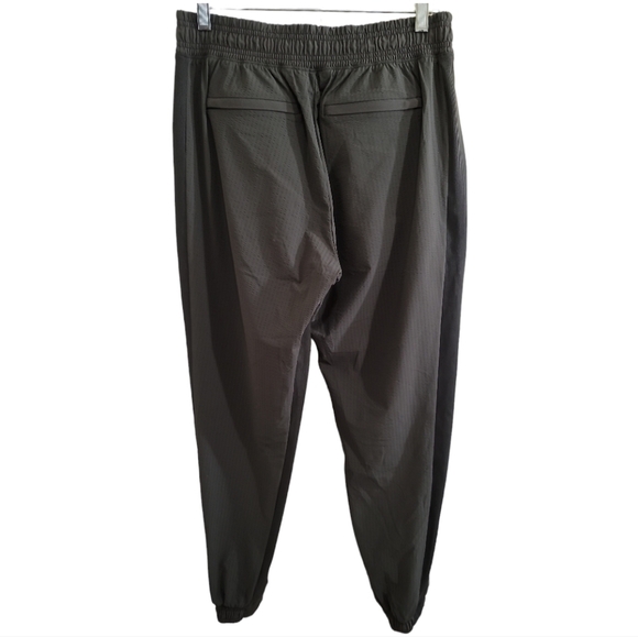 Athleta Textured Brooklyn Jogger 6 Mountain Olive Green Gray - Picture 5 of 11